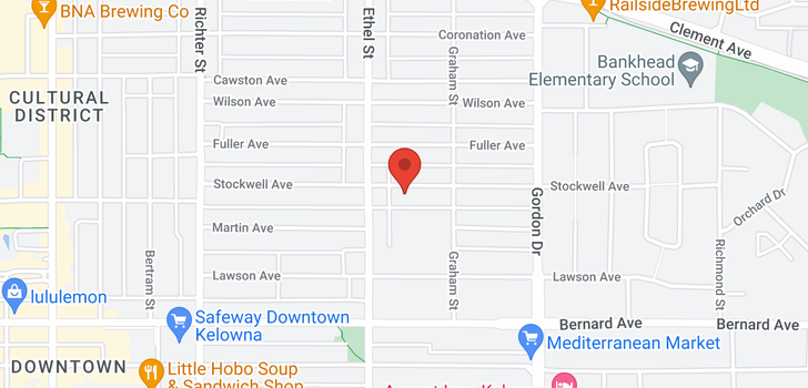 map of 941 Stockwell Avenue